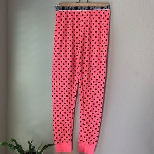 NWOT Pink Thermal Pajama Leggings